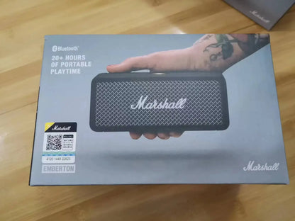 Coluna Bluetooth Marshall Emberton Portátil Branco