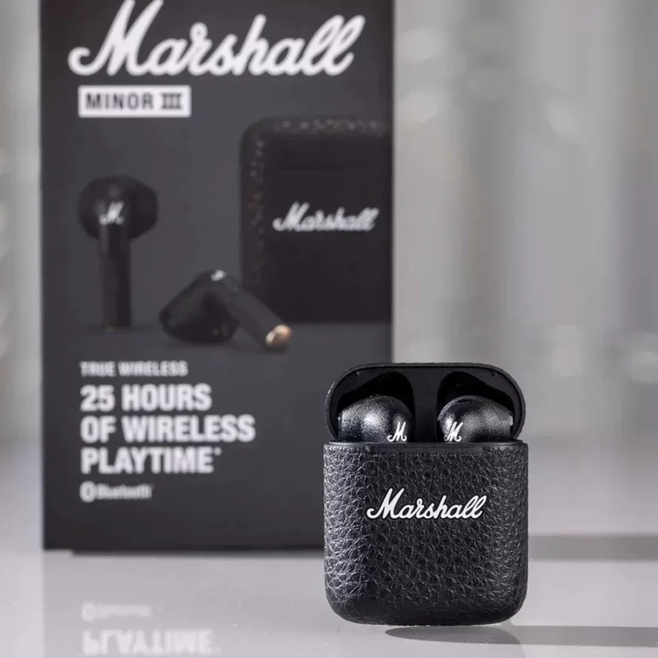 Earbuds Marshall Minor III Bluetooth TWS Preto